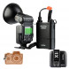 Godox WITSTRO ad360ii TTL 360 W GN80 Leistungsstark 2.4 G Wireless X-System Speedlite Flash Light + 4500 mAh PB960 Lithium Batterie mit x1 TTL Transmitterfor Canon Nikon Kamera-010